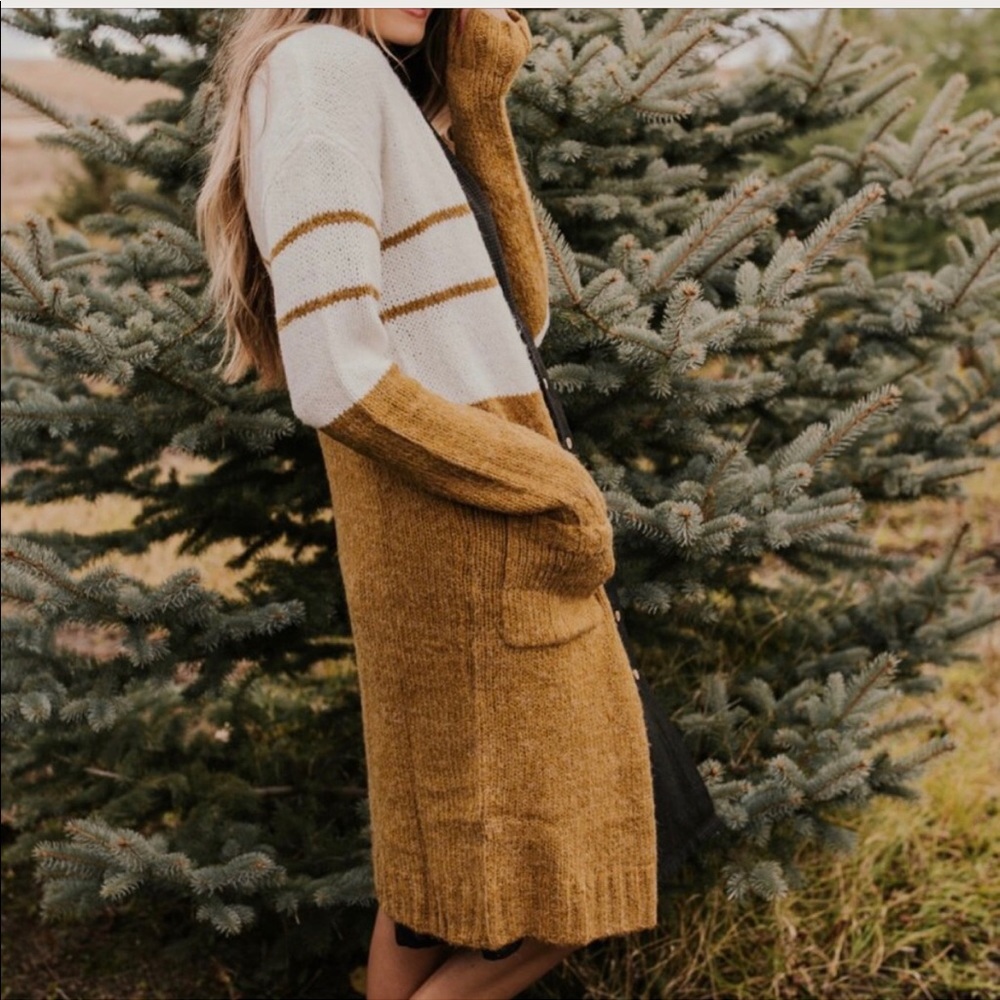 Beautiful sweater.